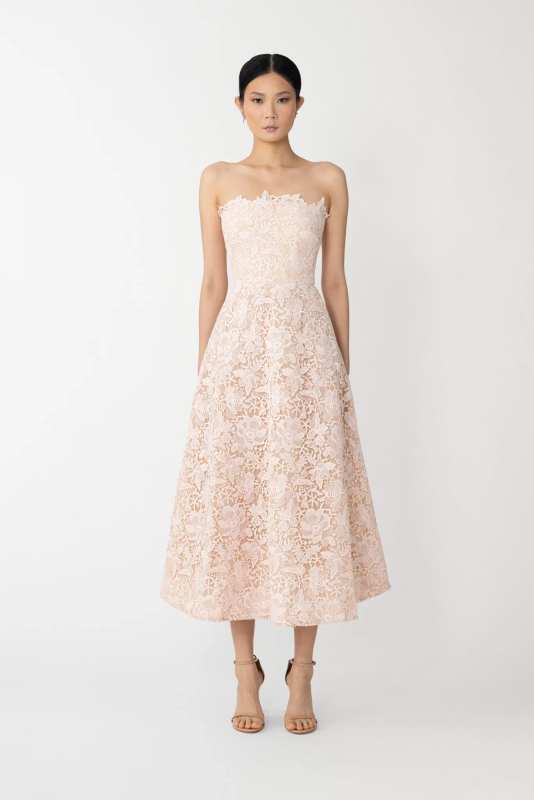 Rosalia Lace Midi Dress